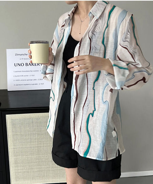 Crooked Line Blouse